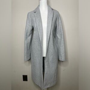 Zara Gray Peacoat Size S